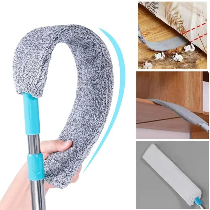 FlexDust – Escova de Limpeza com Cabo Longo e Cabeça Removível para Lugares Difíceis de Alcançar