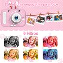 FotoFun Kids – Câmera Infantil com Impressão Instantânea e Vídeo HD